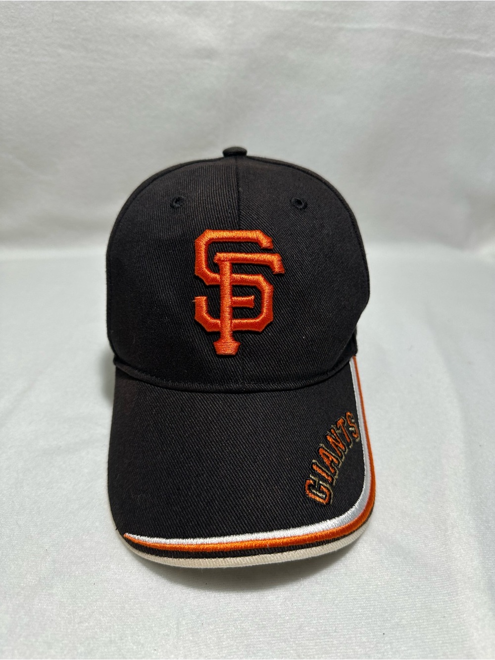 San Francisco Giants MLB Black Orange Adjustable Hat